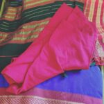 Lakshmy Ramakrishnan Instagram - Mom’s saree and blouse, which we used for Aarohanam😍😍I remember , whenever she came down to Chennai with Appa, she brought pickles, Vadakam, podis , for all the daughters!! A solid 50 kgs for all the 5 daughters 🙏 Paavam 😍😍She did all that she could for her children , till her last breath!! When I am packing things for the US visit, I remember Amma so much 😍😍