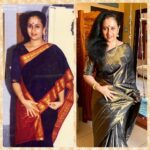 Lakshmy Ramakrishnan Instagram - Back to almost the same weight as 20 years back, (2001) before Cinema😍 Few more kgs to shed for a healthy retirement 😀