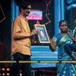 Lakshmy Ramakrishnan Instagram - Very happy to receive the #GoldenIconOfTelevision award at #BehindwoodsGoldIcons #TelevisionDigitalAndSocialAwards Feeling overwhelmed to share the Dias with #Muniamma, a brave mother, who is fighting it out for her differently Abled child #JusticeForMuniamma #HangChildRapists