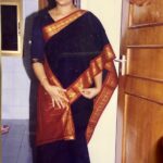 Lakshmy Ramakrishnan Instagram - Throw back- 1997 - Wearing one of my favourite sarees! My mom’s actually!! I flicked it from her 😍😍😍