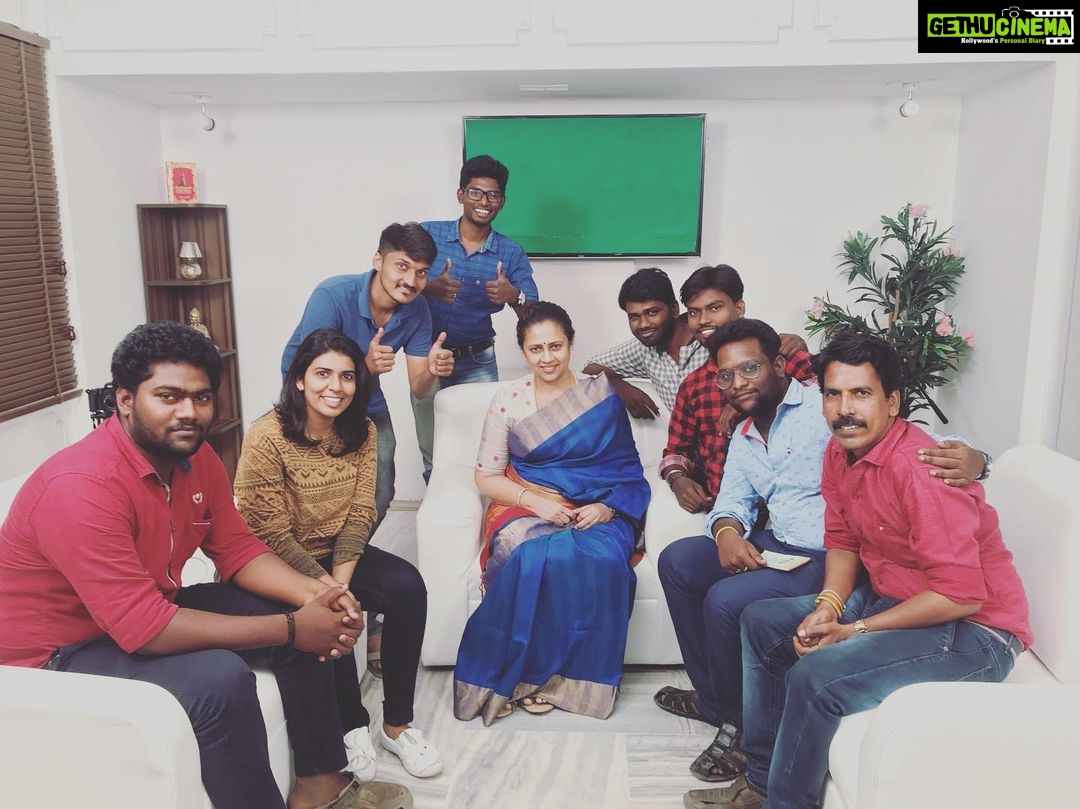 Lakshmy Ramakrishnan Instagram - “நான் வீழ்வேன் என்று நினைத்தாயோ?! “ Season 1 - shooting completed👍 விரைவில்...