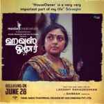 Lakshmy Ramakrishnan Instagram - Here is gorgeous ‘ Radha’ from #HouseOwner ❤️