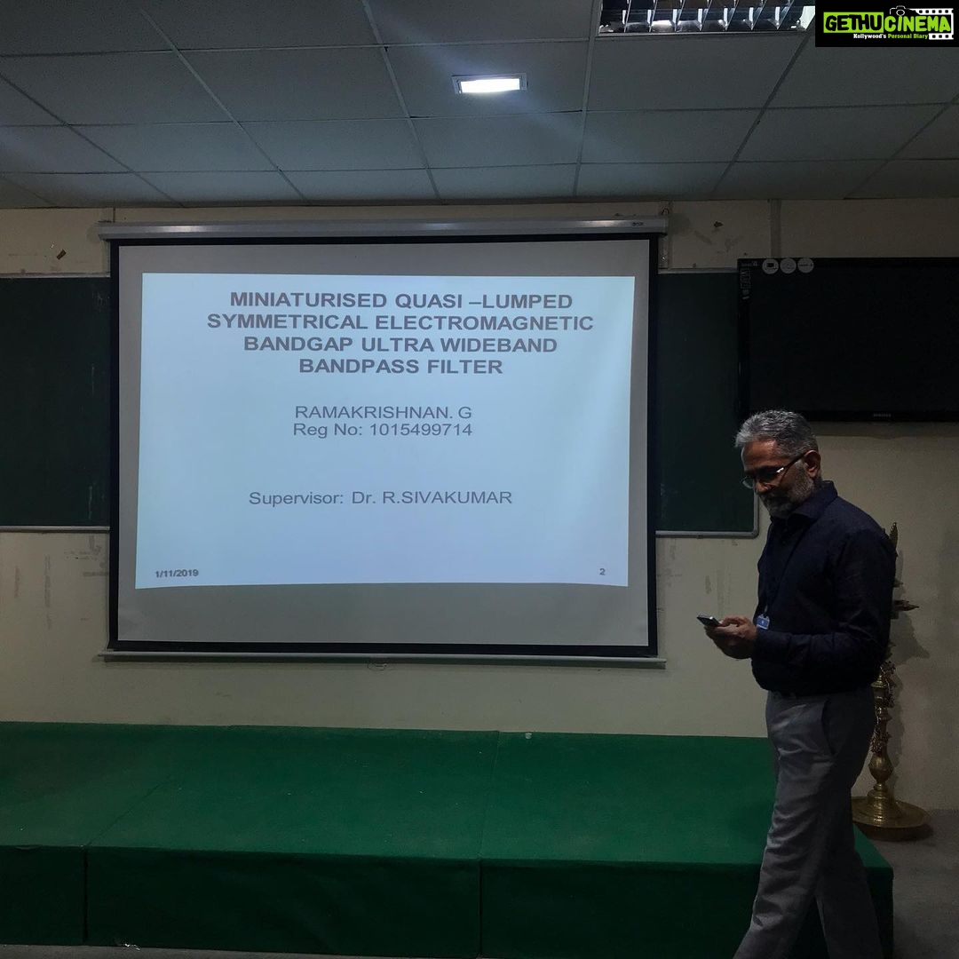 Lakshmy Ramakrishnan Instagram - Proud of Dr. Ramakrishnan, after 9 years of research work, he is awarded Doctorate on 11-01-2018 , celebration time now😍