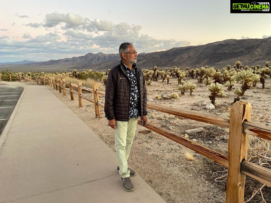 Lakshmy Ramakrishnan Instagram - #joshuatreenationalpark has so much of history, history of Native people, and a very unique, cowboy town❤️ structures are so cute, people are friendly and warm, What a beautiful place, every moment it was a different sight, acres of untampered land, land that speaks to you!!!