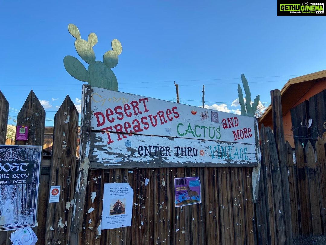 Lakshmy Ramakrishnan Instagram - #joshuatreenationalpark has so much of history, history of Native people, and a very unique, cowboy town❤️ structures are so cute, people are friendly and warm, What a beautiful place, every moment it was a different sight, acres of untampered land, land that speaks to you!!!