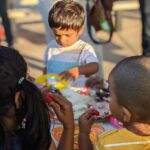 Lakshmy Ramakrishnan Instagram – It was fun at Ved’s bday party, watching the little ones smashing the cake and gobbling up the decorations on it 😄. Too much cuteness that I got tired with excitement❤️❤️