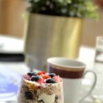 Lara Dutta Instagram – Little one takes over breakfast for a lazy, perfect Sunday morning!!! 🍳 🥐 🥞🫖☕️#minimasterchef #daughtersarethebest #gourmet #spoiltforchoice #breakfast #mealfitforaking