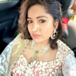 Madhavi Latha Instagram – Look of the day #cousin wedding