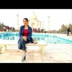 Madhoo Instagram - A day to remember 💜💜💜💜💜💜💜 Taj Mahal