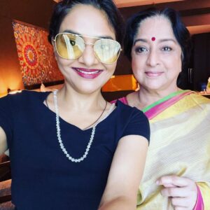 Madhoo Instagram - Most amazing #laxmiactress  she is simply lovely 💄💄💄