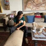 Madhoo Instagram – Coffee & conversation ❤️❤️❤️