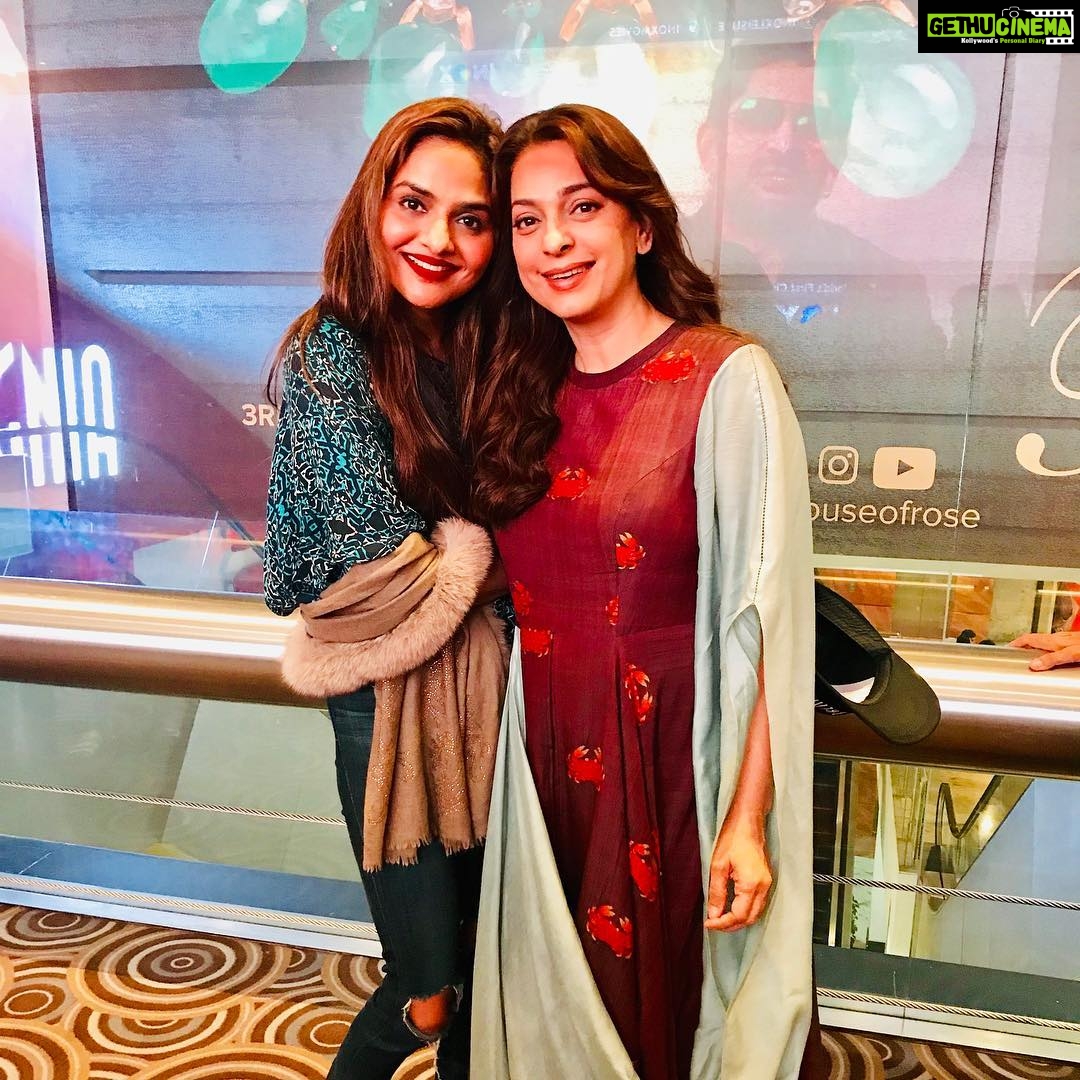 Madhoo Instagram - Ek ladki ko dekha ❤️❤️❤️❤️❤️❤️❤️ @iamjuhichawla you rock the best