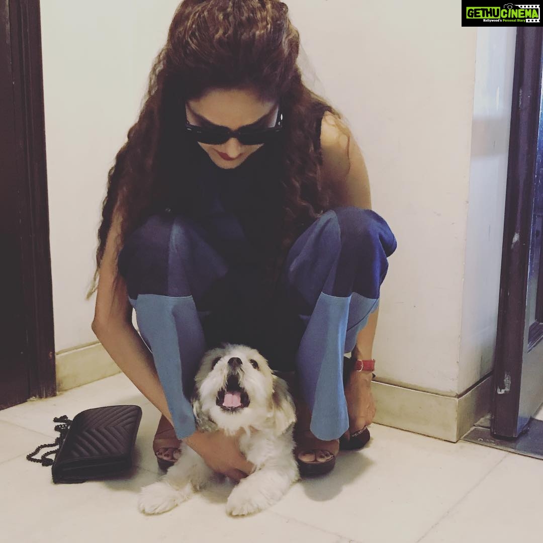 Madhoo Instagram - Mama please don’t go out❤️❤️❤️