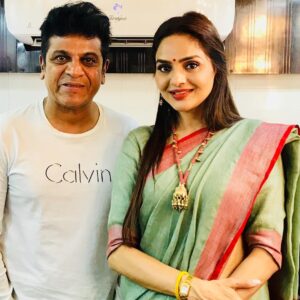 Madhoo Instagram - Hattrick hero shivrajkumar🙏