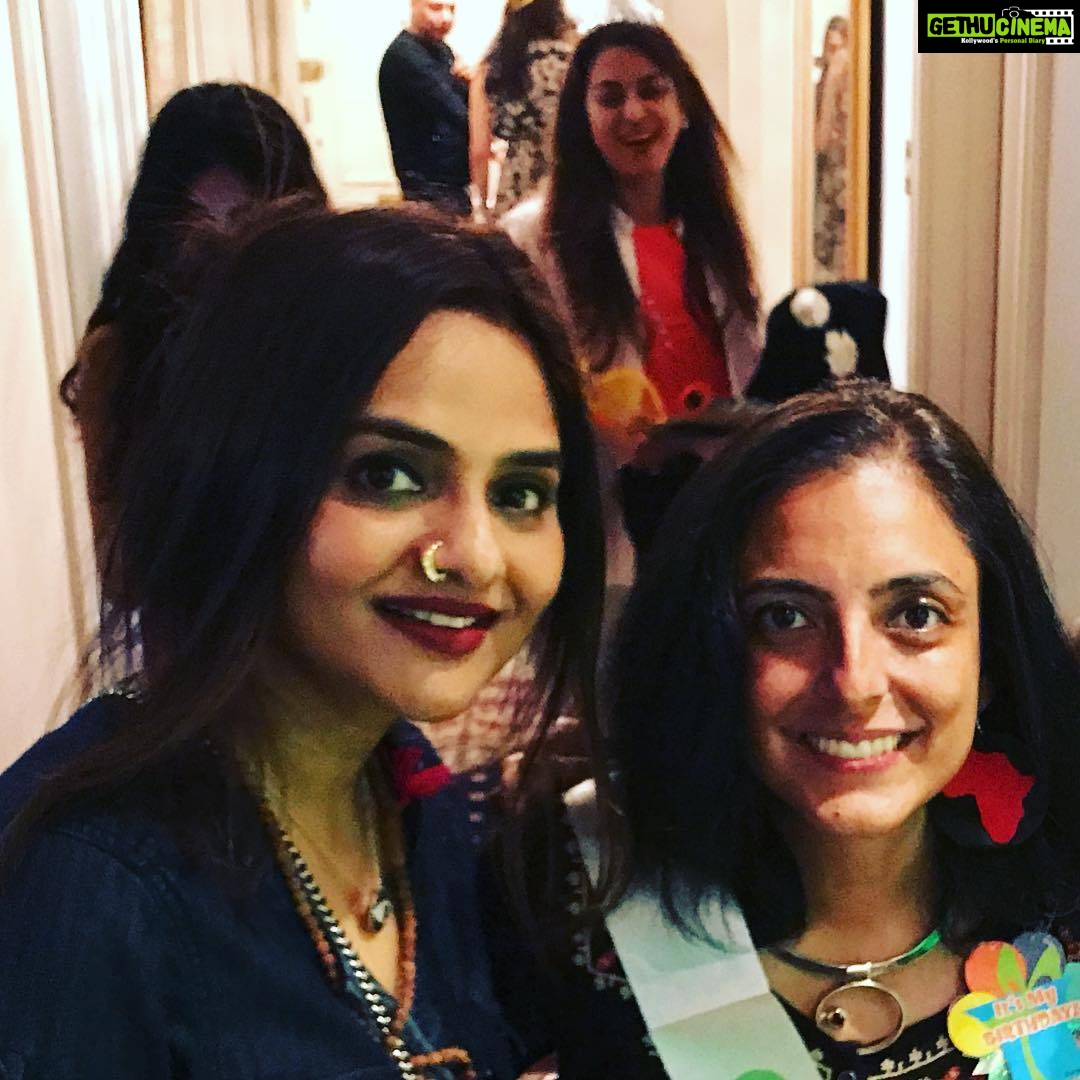 Madhoo Instagram - Happy happy birthday my dearest @radsmehta ❤️❤️❤️❤️