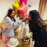 Madhoo Instagram – Happy birthday to my baby angel my princess 😘💜💜💜 @keiashahh  miss u #anand 💓