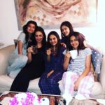 Madhoo Instagram - Pyjama party @latapatel1 ❤️❤️❤️❤️❤️❤️