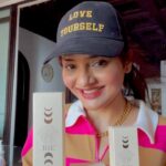 Madhoo Instagram - #bie beauty in everything . @beauty.by.bie @queeniesinghh . I love my superpower almond cream 🌈🌈🌈🌈 #feelbeautiful #lookbeautiful #loveyourself Mumbai, Maharashtra