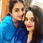 Madhoo Instagram - #happydaughtersday @xoxoameyaa @keiashahh 🌈💜💜💜💜