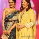 Madhoo Instagram – @gopivaiddesigns  @aditigovitrikar  #marigold  @bombaytimes