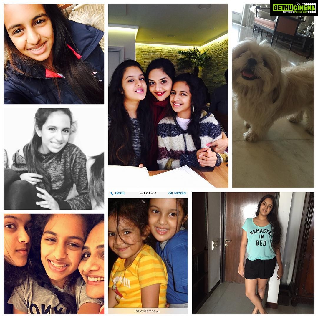 Madhoo Instagram - My babies not so little after all ❤️❤️thank you my darlings 🙏😘