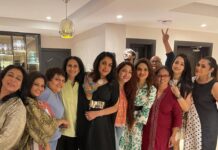 Madhoo Instagram - #allnightparty 💕