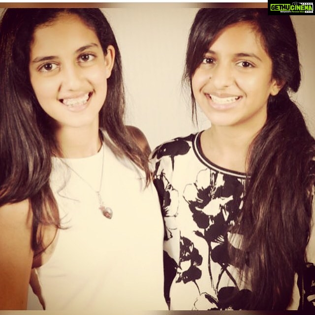Madhoo Instagram - Childhood buddies❤️❤️❤️