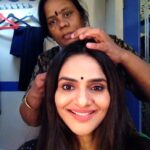 Madhoo Instagram - Dearest lazy tulsi AMMA💄