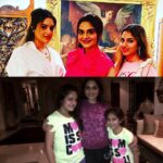 Madhoo Instagram - One taken on 28aug2012 the other 26aug2021 🌺🌺🌺🌺 #thenandnow