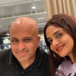 Madhoo Instagram - My dearest anand may ma be with you always . Love you always 💜💜💜💜💜💜💜