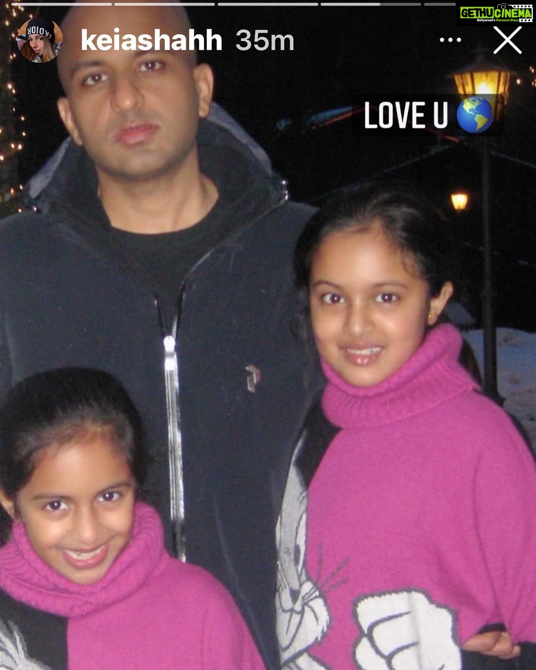 Madhoo Instagram - My dearest anand may ma be with you always . Love you always 💜💜💜💜💜💜💜
