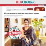 Madhoo Instagram - @tellychakkar 💜💜💜