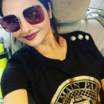 Madhoo Instagram - #carselfie WHY NOT