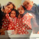 Madhoo Instagram – My dad is the true #rockstar  of the family . I love u and respect u so much . Happy birthday papa @kuntishah @xoxoameyaa @keiashahh 💖💖💖💖💖