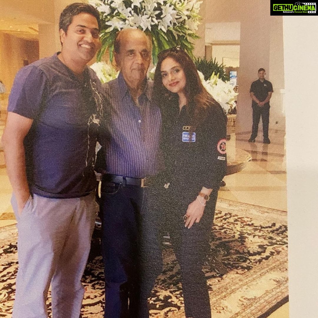 Madhoo Instagram - Always with me my Appa💞