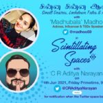 Madhoo Instagram - @twitter #converse please meet me this evening on Twitter open space ...At 9 pm