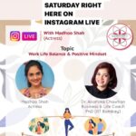 Madhoo Instagram - Tomm meet me here at 8 pm LIVE with dr @dr.anamika_chawhan 💄