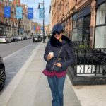 Madhoo Instagram – Bye bye beautiful london💗 till we meet again! 
Photo credits: @xoxoameyaa 💜 London, United Kingdom