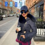 Madhoo Instagram – Bye bye beautiful london💗 till we meet again! 
Photo credits: @xoxoameyaa 💜 London, United Kingdom
