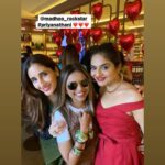 Madhoo Instagram - A fun day with my girl friends ❤️🌺❤️❤️ @ramonanaarang 💞💄