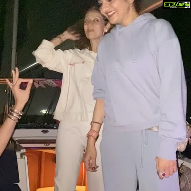Madhoo Instagram - Happy happy happy darling @sunainav2014 💖💖💖