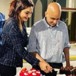 Madhoo Instagram - Happy birthday my sweet Anu💜💃💃