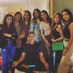 Madhoo Instagram - #buddhabar @sethiarishi our Buddha 💜 @queeniesinghh our evergreen sweetheart . ❤️❤️❤️ @latapatel1 @tanishamohan @lailalamba @bonita_bulchandani @sharmillakhanna we are a tribe💖