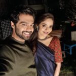 Madhoo Instagram - From the sets of #premadesam ❤️ directed by the very new age creative @srikanth_siddham with my dashing co star @adith_officiall 🌺