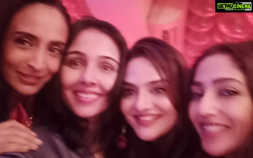 Madhoo Instagram - Happy birthday my @suchitrapublic member of #southernsirens haha❤️