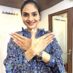 Madhoo Instagram – Thank you @imeshadeol  I am Madhoo. By posting the WINGS POSE I am supporting #haathdhochallenge  initiated by @dharmalifeindia  to raise awareness. Please visit their page to know more.  I am inviting @queeniesinghh  @suchitrapublic  @suchipillai  @sharmillakhanna  to strike the WINGS POSE and take part in #haathdhochallenge 💜💜💜💜