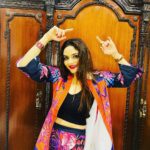Madhoo Instagram - *Madhoo:* Rocking @theworldofgaya's LINDEN ROBE + LINDEN PANTS like a true rockstar. Now, all I need is a stage and an audience. #citizensofgaya Loads of love!. @theworldofgaya @citizenofgaya #musicmylife 💜💜💜💖💖💖💜