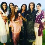 Madhoo Instagram - Diwali cheers 💜💜💜💜