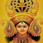 Madhoo Instagram - Ma Durga showers her blessings 🙏💜💜💜