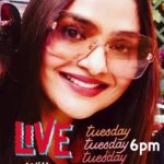 Madhoo Instagram – TODAY TODAY TODAY @6 PM WITH MY LOVELY @simplysheeba ❤️❤️❤️